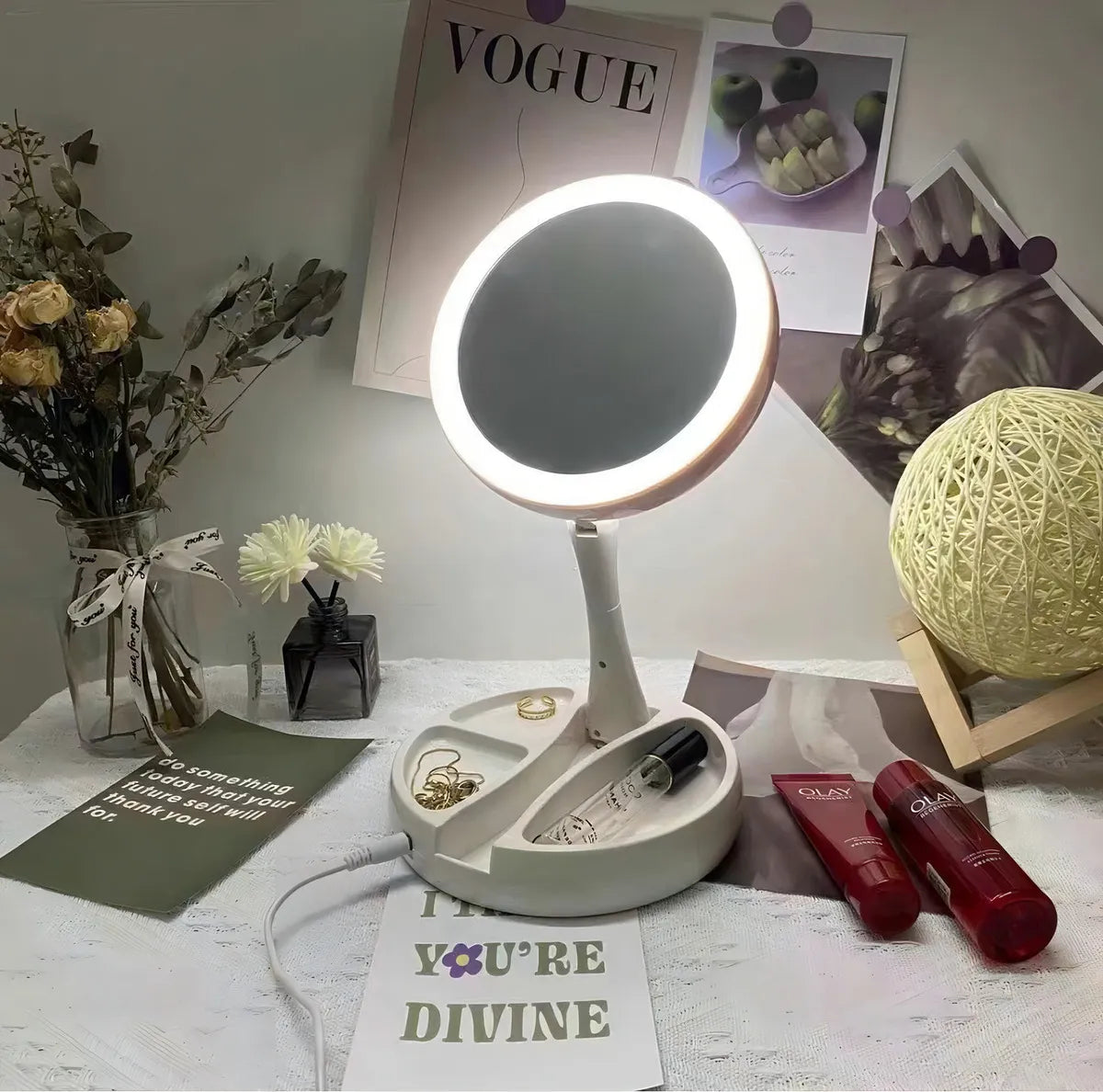 Espejo LED para Skincare Femlux