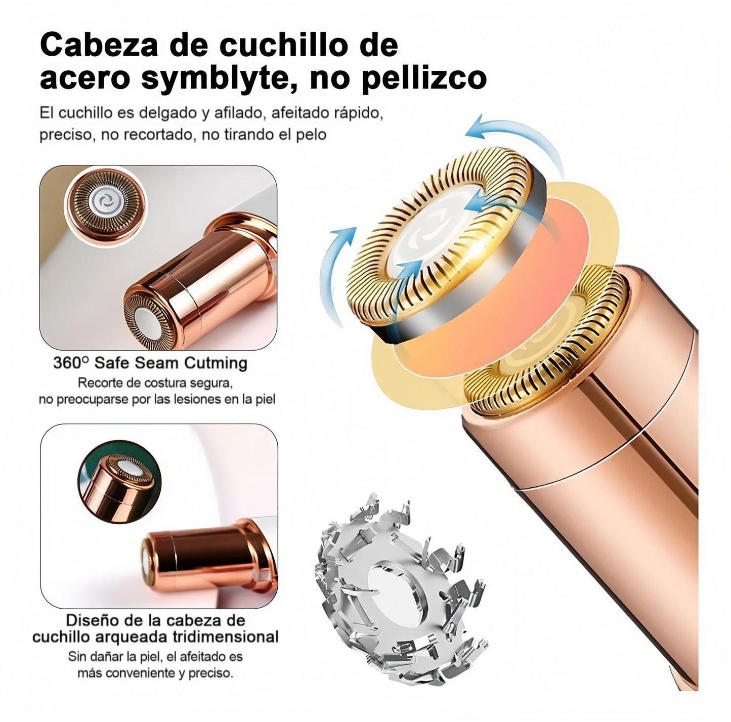 Depiladora Facial Femlux GlowSkin